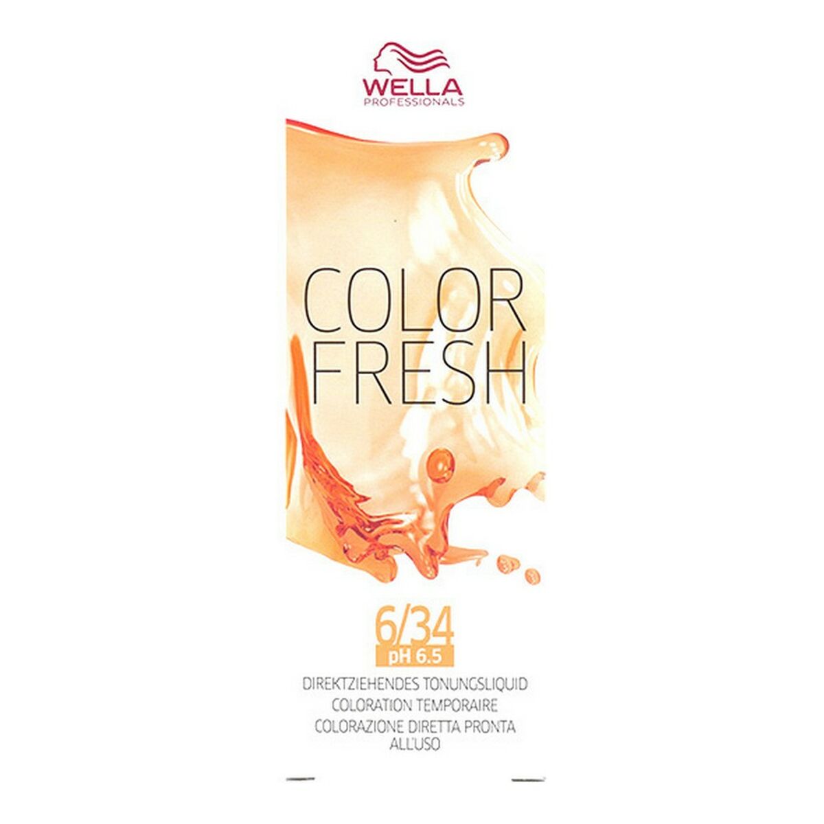 Halvvarig färg Color Fresh Wella 14086 6/34 (75 ml)